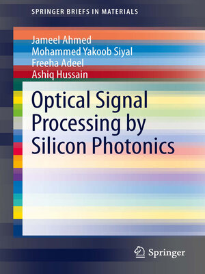 cover image of Optical Signal Processing by Silicon Photonics